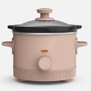 Bella 1.5 Qt Slow Cooker Blossom with 3 Heat Manual Stoneware LY-1502R